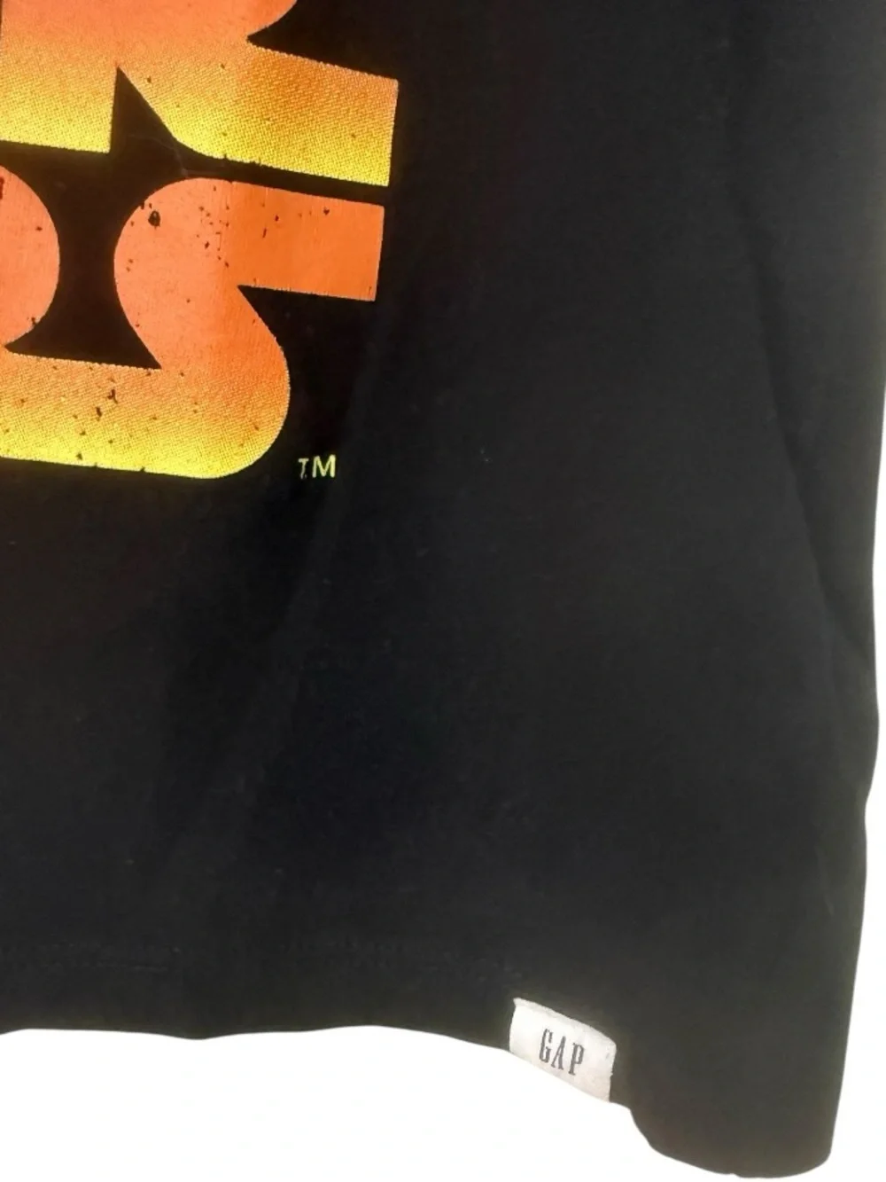Gap Kids Star Wars Darth Vader Graphic T-Shirt Boys M 8 9 Black Cotton Halloween
